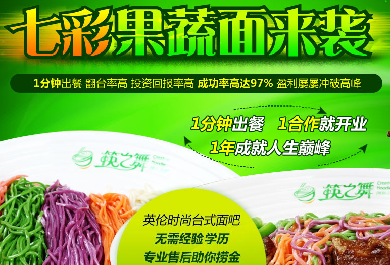 手工果蔬面加盟